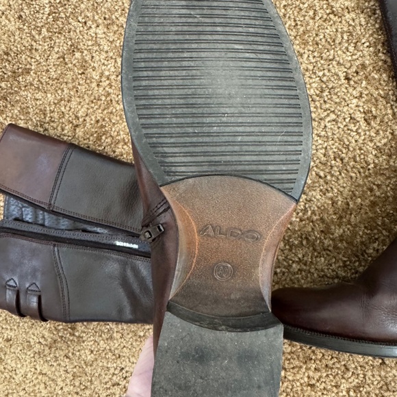 Aldo leather riding boots - Picture 4 of 6